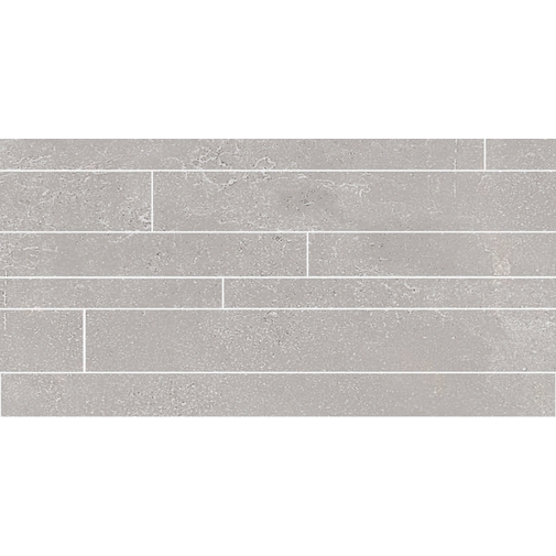 Gres porcellanato effetto metallo ossidato, Mosaico a muretto Silver 22,5x45 cm - Oxidart , Ceramica Sant'Agostino