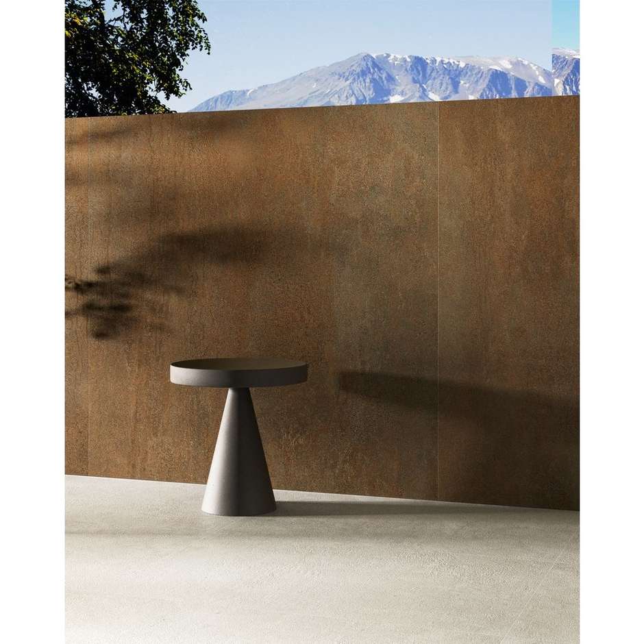 Gres porcellanato effetto metallo ossidato rame, Copper 120x120 cm - Oxidart , Ceramica Sant'Agostino