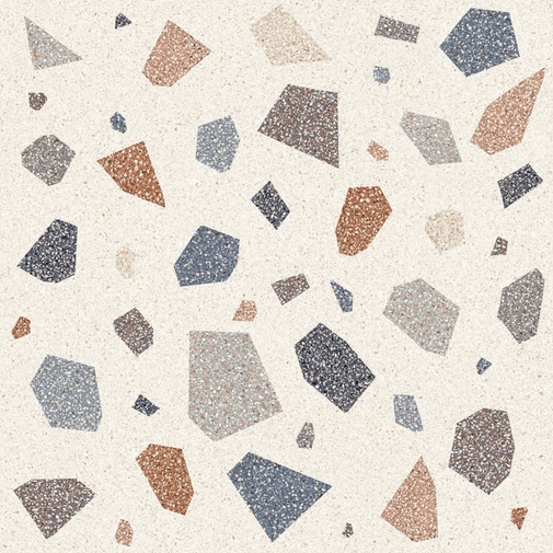 Gres porcellanato effetto palladiana di marmo chiaro opaco, Palladian Light 90x90 cm - Newdecò, Ceramica Sant'Agostino