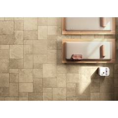 Gres porcellanato effetto pietra anticata colore Cheverny 60x60 cm - Chateau Royal, Blustyle