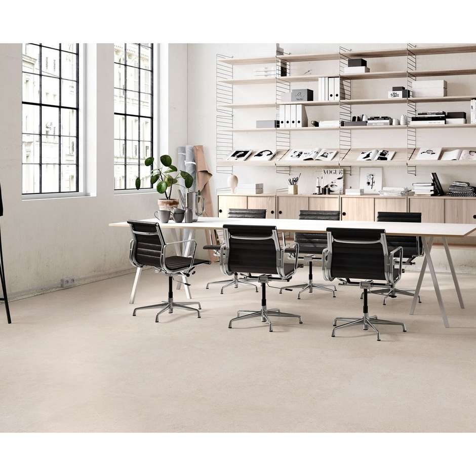 Gres porcellanato effetto pietra chiara, Light 60x60 - Highstone, Ceramica Sant'Agostino