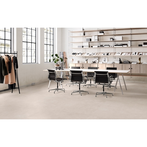 Gres porcellanato effetto pietra Greige 120x120 cm - Highstone, Ceramica Sant'Agostino