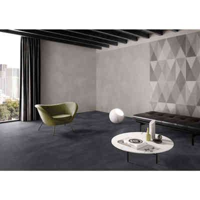 Gres porcellanato effetto pietra Nero Tavolara 30x30 cm - Pietre di Sardegna, Casalgrande Padana