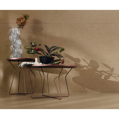 Gres porcellanato effetto pietra sottile 3,5 mm, marrone Bourgogne 100x300 cm - Cluny, Kerlite