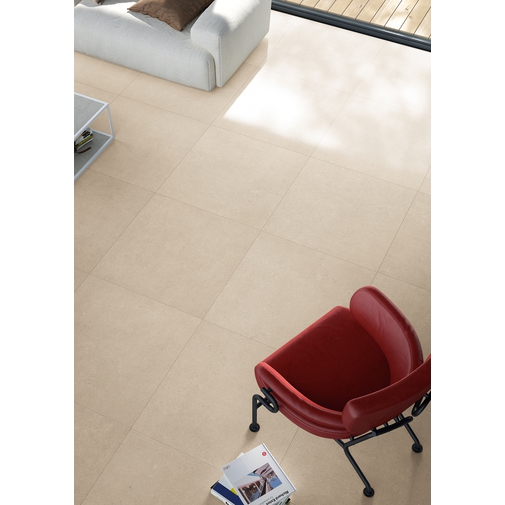 Gres porcellanato effetto pietra sottile 3,5 mm, tortora Champagne 100x300 cm - Cluny, Kerlite