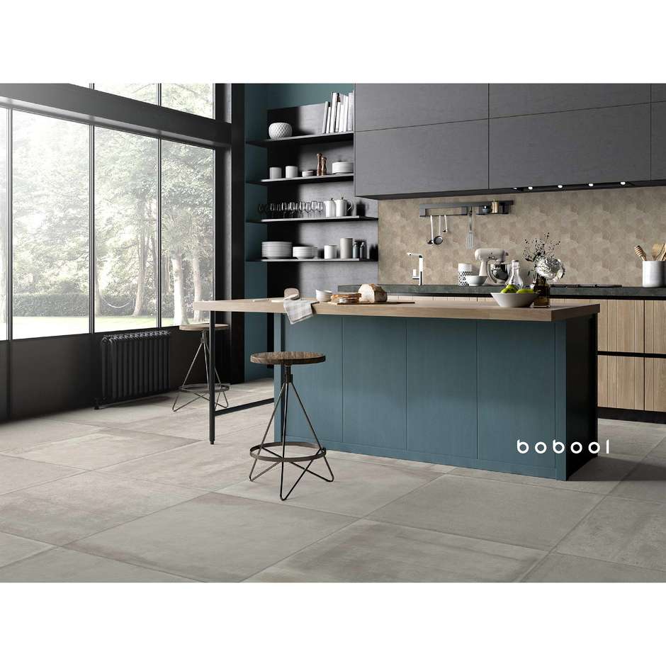 Gres porcellanato effetto resina, 24,7x28,5 cm, sabbia, Mosaic Turtle Sand - Comfort R, Dom Ceramiche