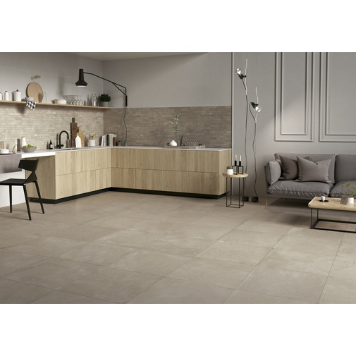 Gres porcellanato effetto resina, 59,5x59,5 cm Sand - Comfort R, Dom Ceramiche