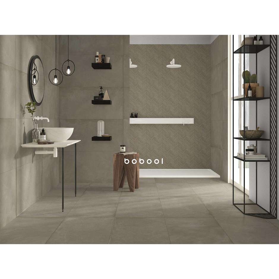 Gres porcellanato effetto resina, 59,5x59,5 cm Sand - Comfort R, Dom Ceramiche