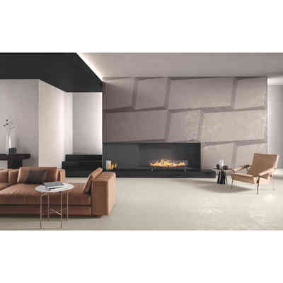 Gres porcellanato effetto resina, bianco, 90x90 cm - Resina, Casalgrande Padana
