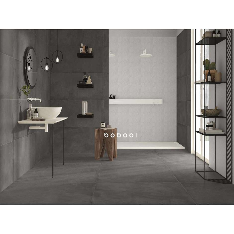 Gres porcellanato effetto resina chiaro, 24,7x28,5 cm, Mosaic Turtle White - Comfort R, Dom Ceramiche