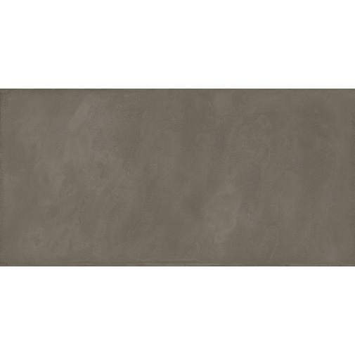 Gres porcellanato effetto resina grigio scuro, 44,5x90 cm Tin - Comfort R, Dom Ceramiche