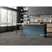 Gres porcellanato effetto resina grigio scuro, 44,5x90 cm Tin - Comfort R, Dom Ceramiche
