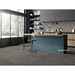 Gres porcellanato effetto resina grigio scuro, 44,5x90 cm Tin - Comfort R, Dom Ceramiche