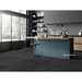 Gres porcellanato effetto resina scuro 90x90 cm, Smoke - Comfort R, Dom Ceramiche