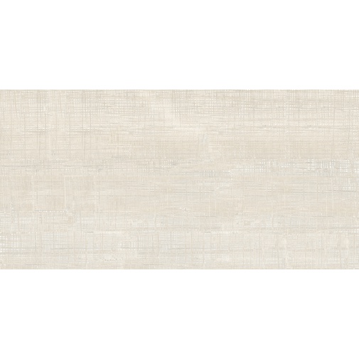 Gres porcellanato effetto tessuto, White, 59,5x119,2 cm - Fresh, Dom Ceramiche