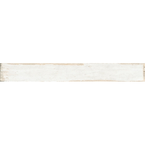 Gres porcellanato per pavimento effetto legno sverniciato, White 15x120 cm - Blendart, Ceramica Sant'Agostino