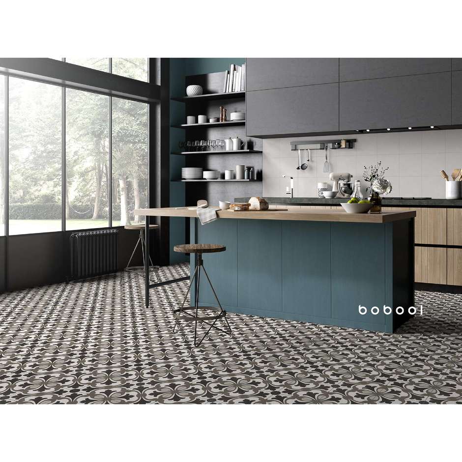 Gres porcellanato piastrella di fondo avorio 25x25 cm, Plain - Comfort C, Dom Ceramiche
