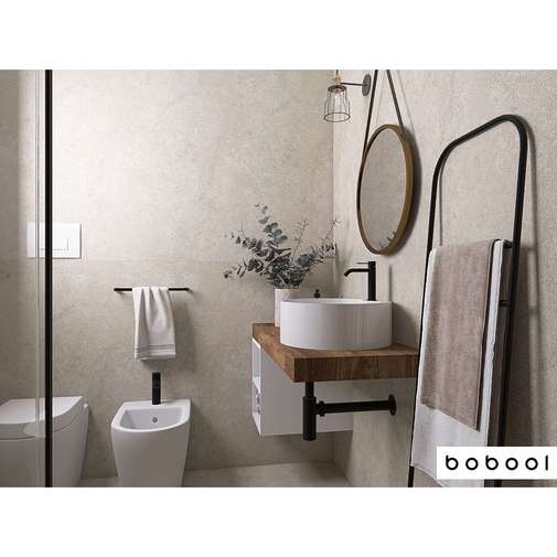 Gres porcellanato rettificato effetto pietra, Queen Stone Avorio 60x60 cm  Cotto Petrus