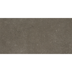 Gres porcellanato sottile 3.5 mm effetto pietra marrone scuro Cendre 50x100 cm - Buxy, Kerlite