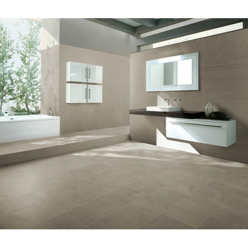 Gres porcellanato sottile 5,5 mm effetto pietra marrone Via Tornabuoni Silk 100x300 cm - Elegance, Kerlite