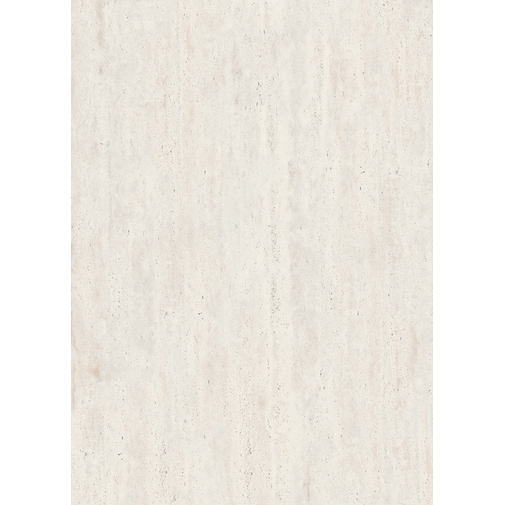 Gres porcellanato stile elegante effetto marmo lucido rettificato colore Travertino Bianco 9,8x59 cm - Marmoker, Casalgrande Padana