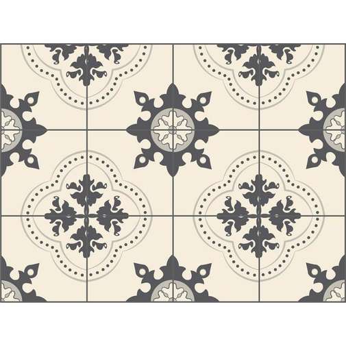 Gres smaltato decorato antiscivolo R10 A+B 20X20 Epoque Liberty Full Body Cesi