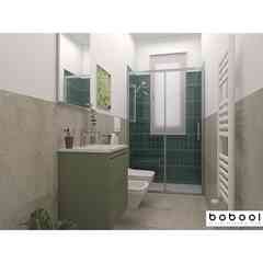 Gres smaltato, effetto tinta unita lucida, 7,5X30, Ficus - Crayon, Tonalite