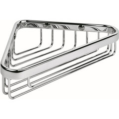 Grille d'angle pour douche en laiton chromé - Basic, Colombo Design