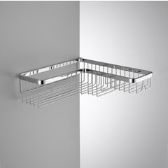 Grille de douche d'angle en laiton chromé - Colombo Design