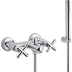 Groupe bain externe avec douche normale Rodos Bugnatese 7300 chrome