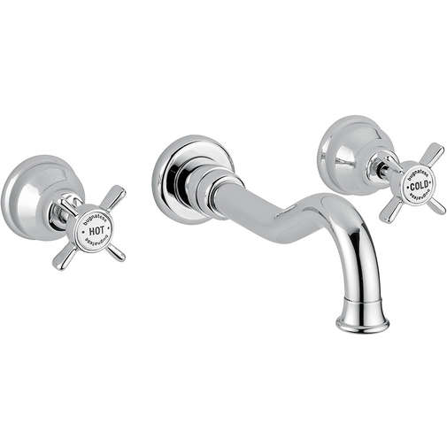 Gruppo a muro 3 elementi con canna 19 cm 865 Princeton Bugnatese