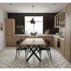 Grès cérame décoré deuxième choix, Gris 6, 20x20 cm - Reverie, Unicom Starker