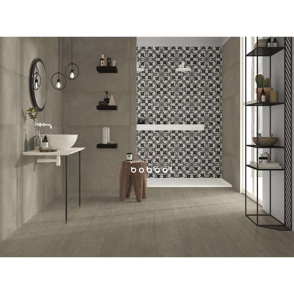 Grès cérame effet bois, 20x120 cm Sand - Comfort W, Dom Ceramiche