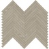 Grès cérame effet bois, décor géométrique à chevrons, sable, 29,1x33,1 cm, Chevron Sand - Comfort W, Dom Ceramiche