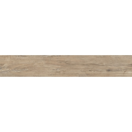 Grès cérame effet bois naturel beige, 25x150 cm - Logwood, Dom Ceramiche