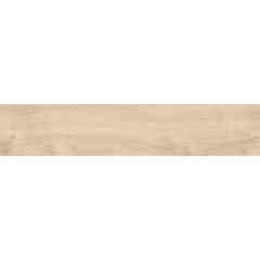 Grès cérame effet bois naturel beige clair, rectifié, 20x120 cm Natural - Home, Ceramica Euro