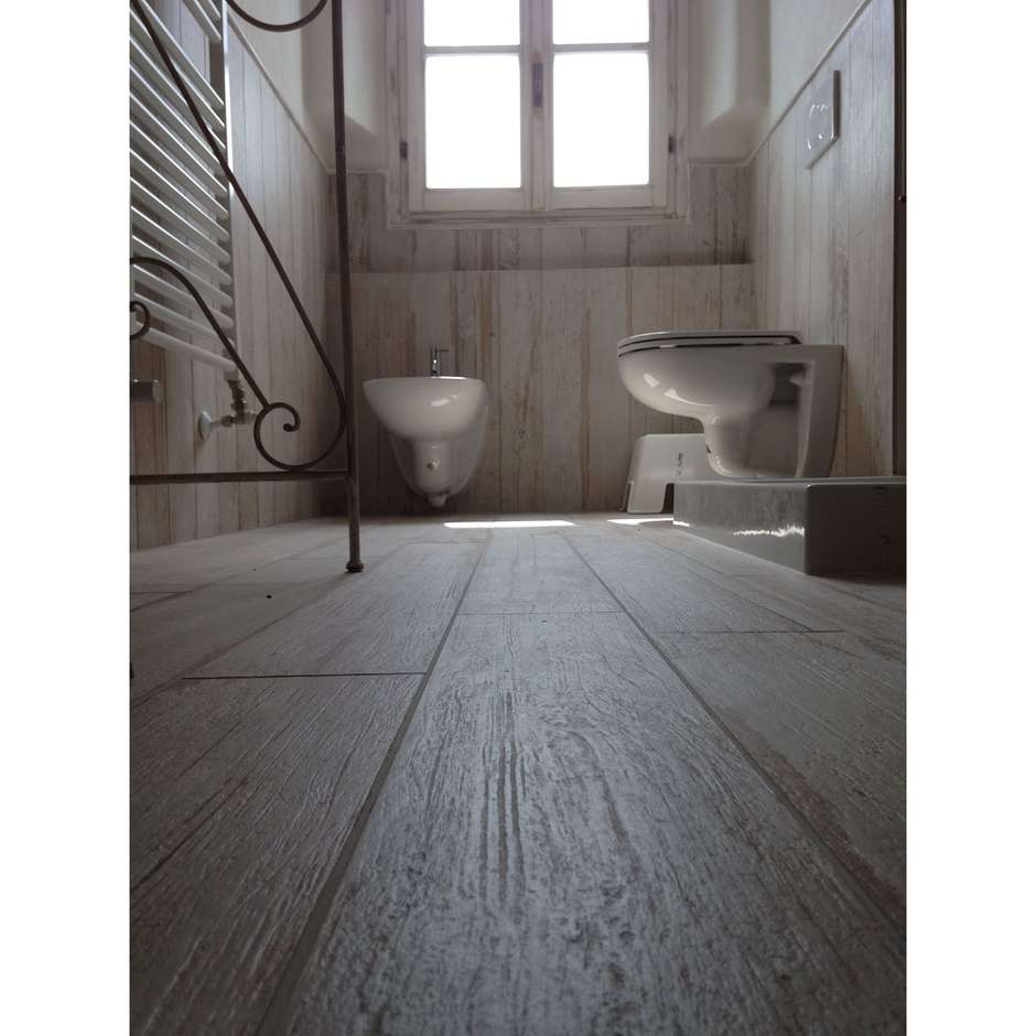 Grès cérame effet bois sans peinture, 15x120 cm Natural - Blendart, Ceramica Sant'Agostino