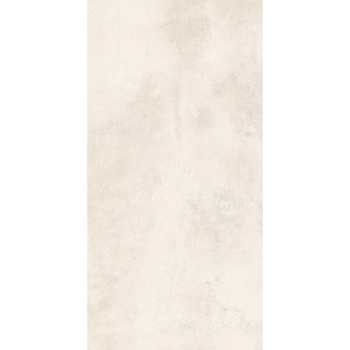 Grès cérame effet béton, 75x150 cm Blanc, rectifié - Uptown, Dom Ceramiche