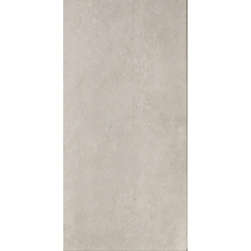 Grès cérame effet béton gris argent, 44,5x90 cm, Silver lappato - Uptown, Dom Ceramiche