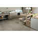 Grès cérame effet béton gris beige, 90x90 cm Greige - Entropia, Dom Ceramiche