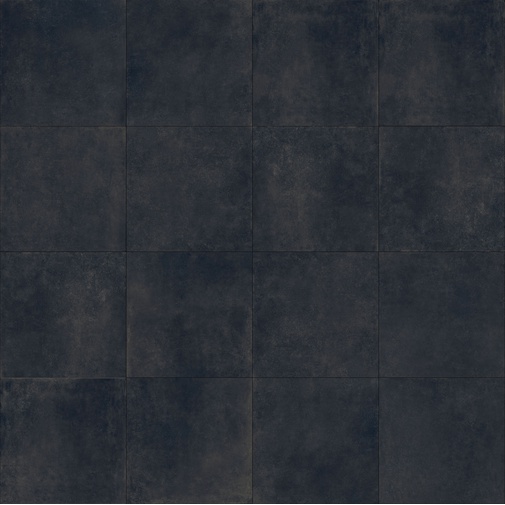 Grès cérame effet béton, Noir 60x60 cm - Lignes 3/A, Ceramica Bardelli