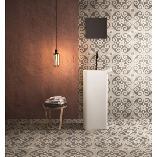 Grès cérame effet ciment 20x20 - Patchwork Classic 05, Ceramica Sant'Agostino