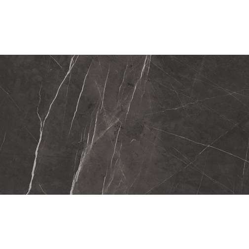 Grès cérame effet marbre brillant, Pietra Grey, 60x120 cm, épaisseur 6,5 mm - Vanity, Kerlite