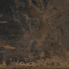 Grès cérame effet métal oxydé, Noir 20x20 cm - Oxidart, Ceramica Sant'Agostino