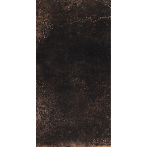 Grès cérame effet métal oxydé, Noir 60x120 cm - Oxidart, Ceramica Sant'Agostino