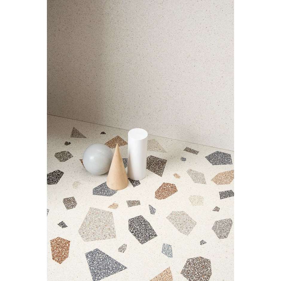 Grès cérame effet palladien en marbre clair mat, Palladian Light 90x90 cm - Newdecò, Ceramica Sant'Agostino