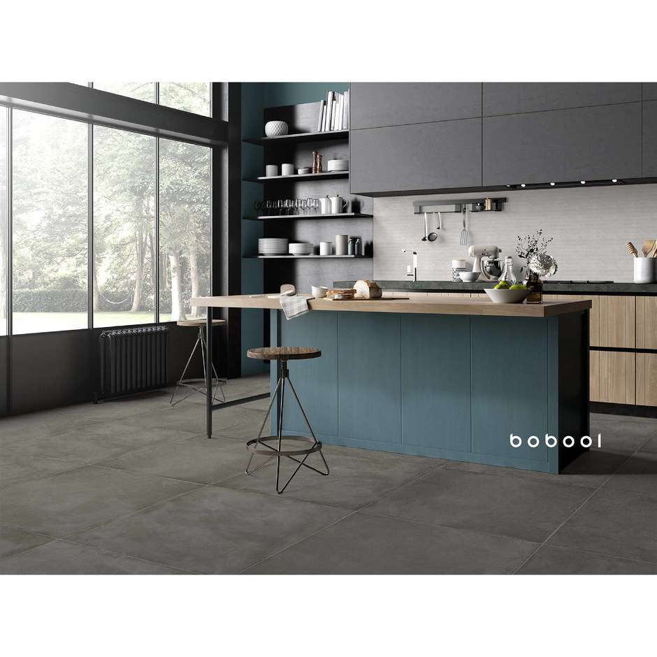 Grès cérame effet résine clair, 29,7x36,5 cm, Mosaic Oblique White - Comfort R, Dom Ceramiche