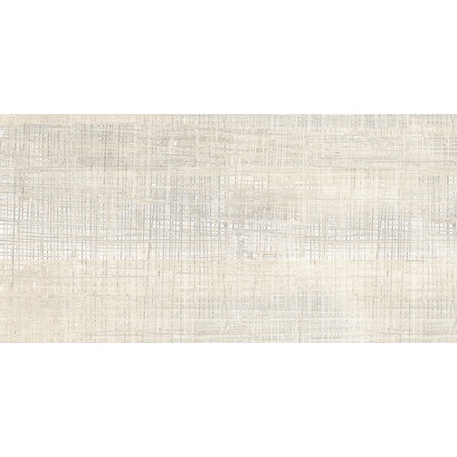 Grès cérame effet tissu, Blanc, 30x60 cm - Fresh, Dom Ceramiche