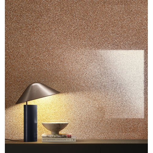 Grès effet grain terracotta brillant, Fire 120x120 - Newdecò, Ceramica Sant'Agostino