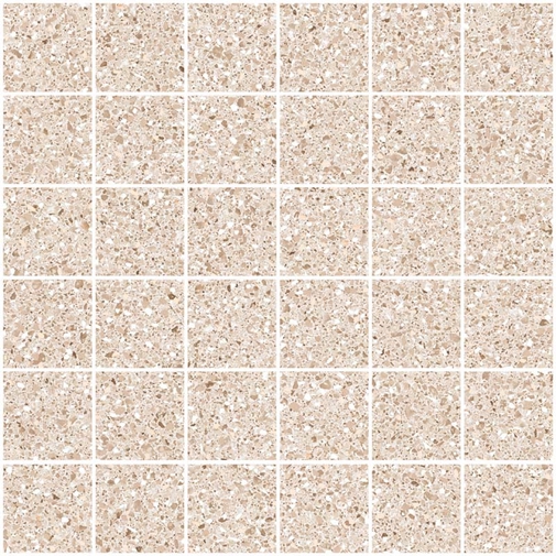 Grès sable marbré, Mosaico Sand 30x30, Newdecò, Ceramica Sant'Agostino